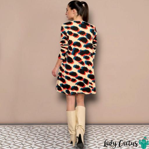 Vestido Mattea de Minueto crema [2]