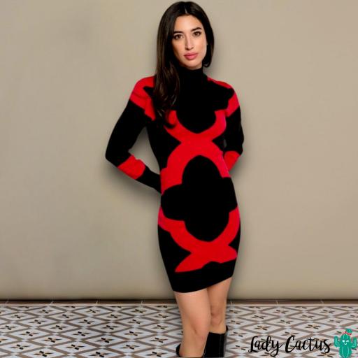 Vestido Mosaic Minueto [0]