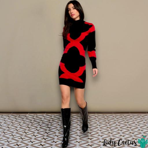 Vestido Mosaic Minueto [1]