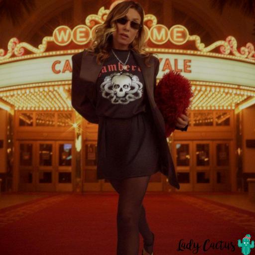 Vestido Negro Gamberra Aire Retro [4]