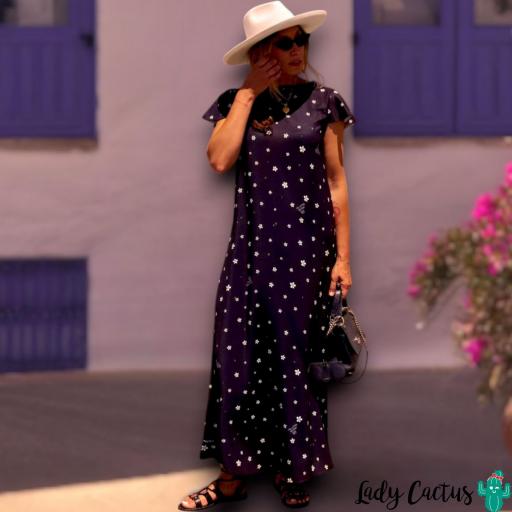 Vestido Largo "Haciendo Bien" de Aire Retro [1]