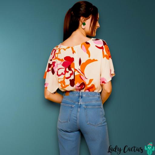 Blusa Gandía Blanca de Smile [4]