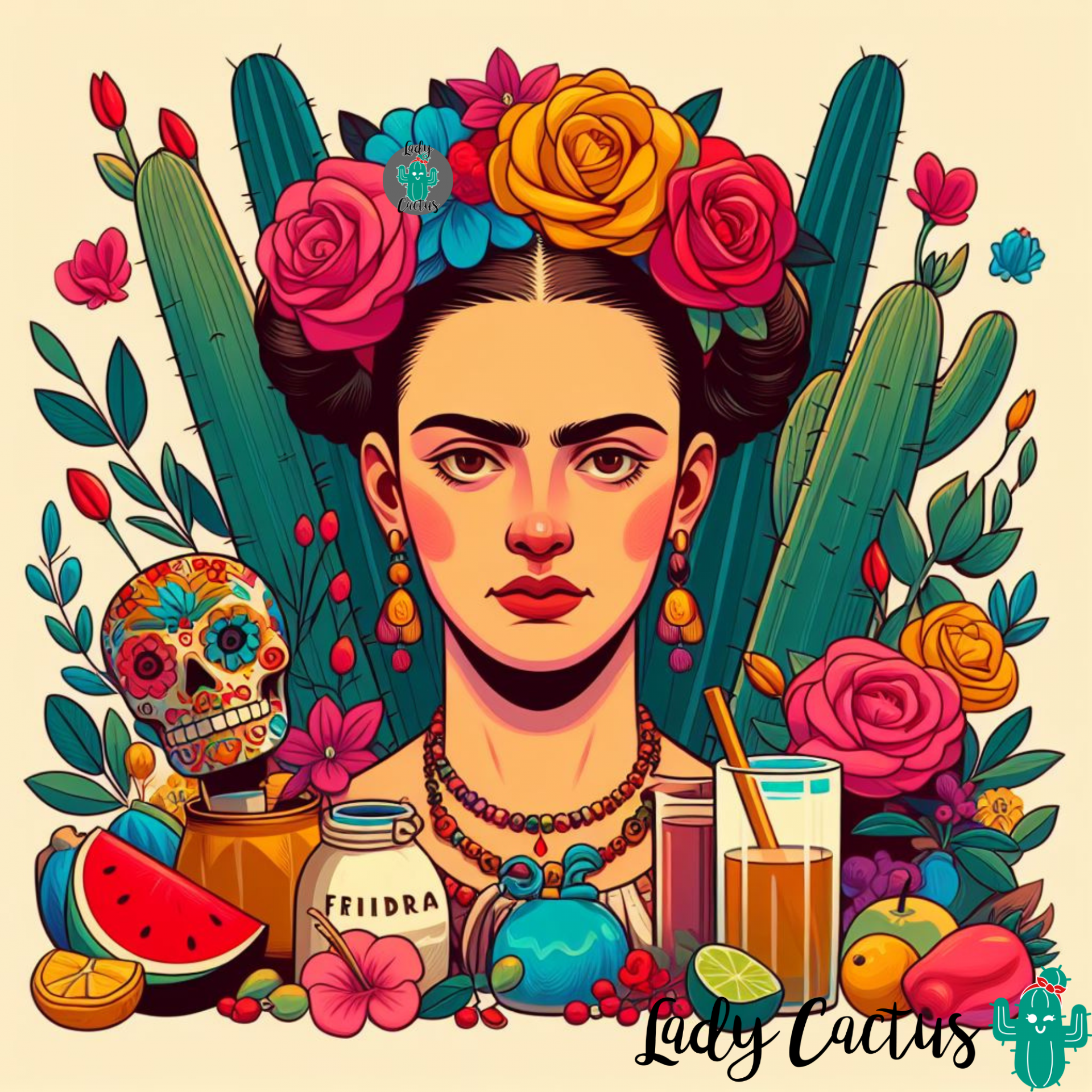 frida-kahlo-dibujo-con-cactus