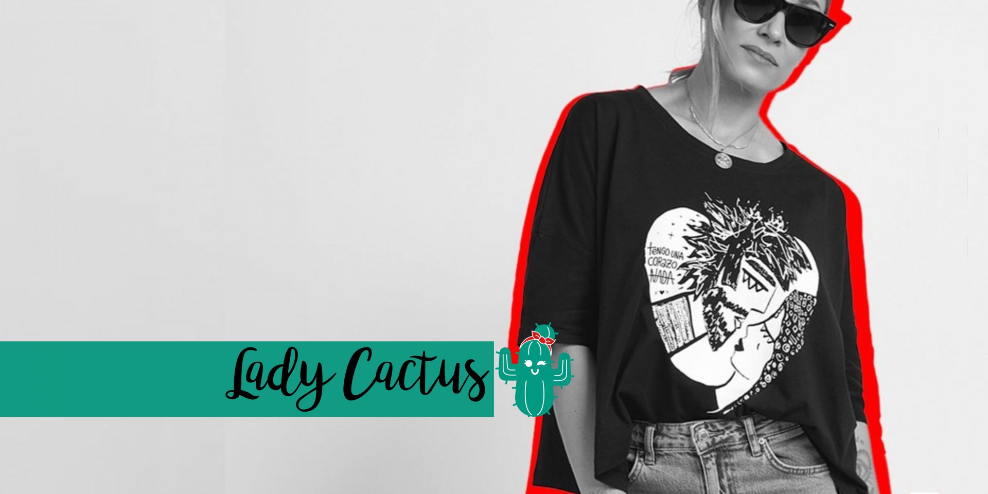 Lady Cactus  Ropa original y divertida para mujer