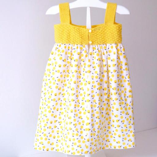 Robe fille - Citrons [1]