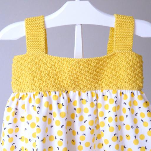 Robe fille - Citrons [2]