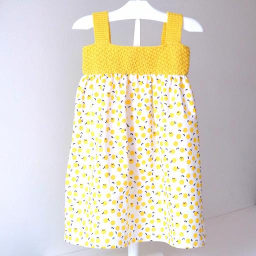 Robe fille - Citrons [0]