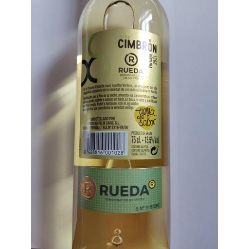 VIÑA CIMBRON 100% Verdejo Vino Blanco Superior D.O. Rueda  [1]