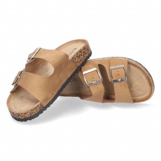 Sandalia Estilo Birkens Camel