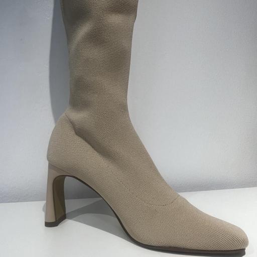 Bota Calcetín beige [2]