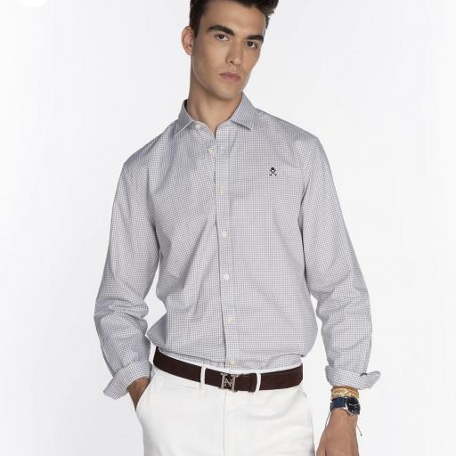 CAMISA MINIVICHY LIGHT GREY