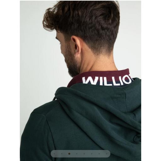 Sudadera Williot con Cremallera Verde Botella [1]