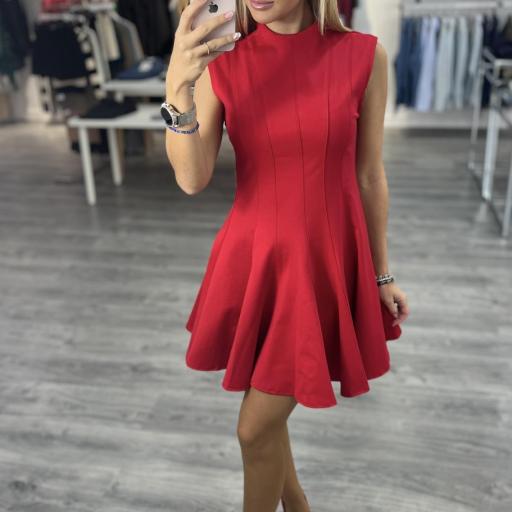 Vestido Zeru rojo