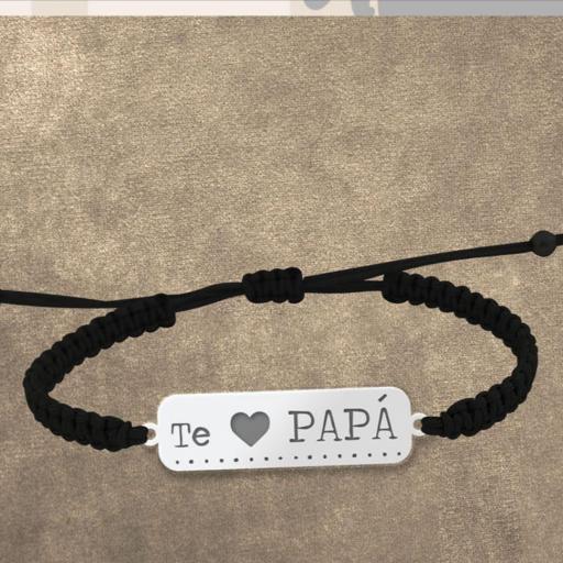 Pulsera Macrame letrero  [1]