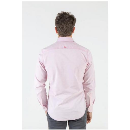 Camisa Polera Oxford Rosa [2]