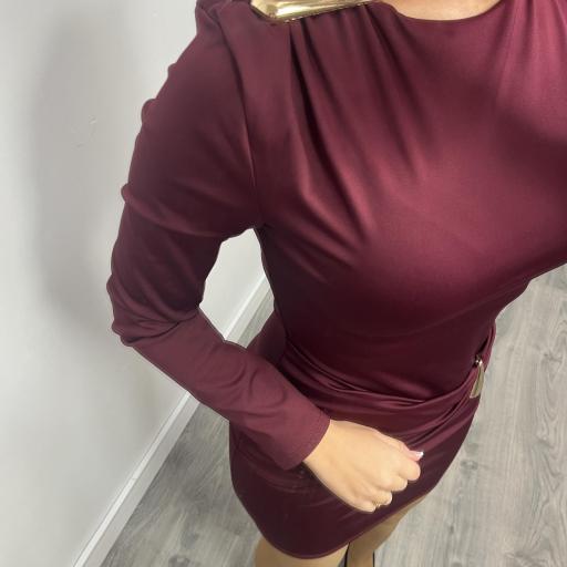 Vestido Mujer Burdeos DAREK [2]