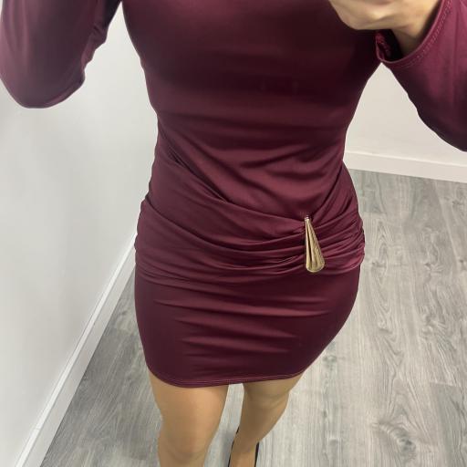 Vestido Mujer Burdeos DAREK [1]