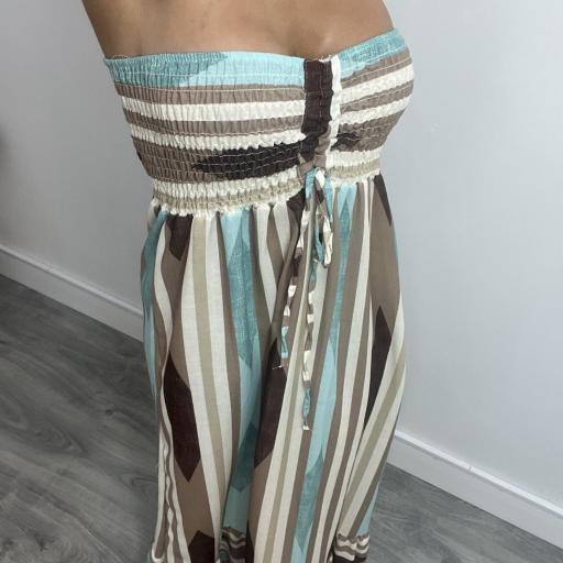 Vestido Mujer Largo Nina Marrón [1]