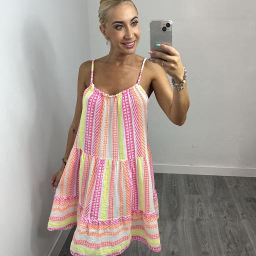 Vestido Mujer Corto Sanabia blanco