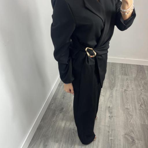 Conjunto  Mujer Chaqueta y Pantalón Sanna negro [1]