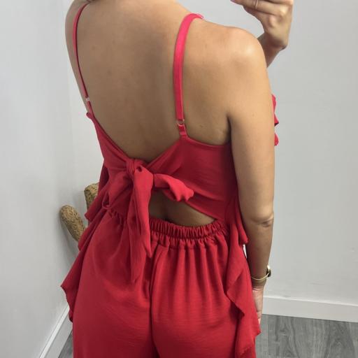 Mono Mujer  Largo Sofia Rojo [3]