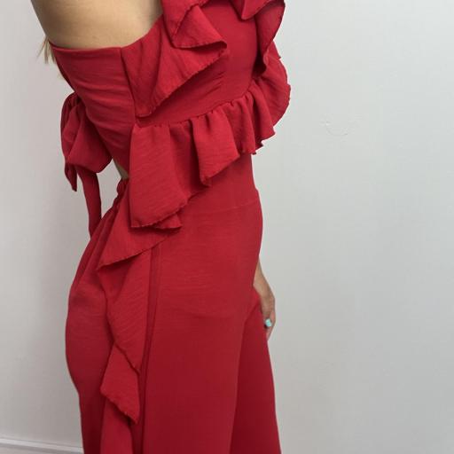Mono Mujer  Largo Sofia Rojo [2]