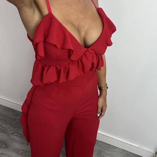 Mono Mujer  Largo Sofia Rojo [1]
