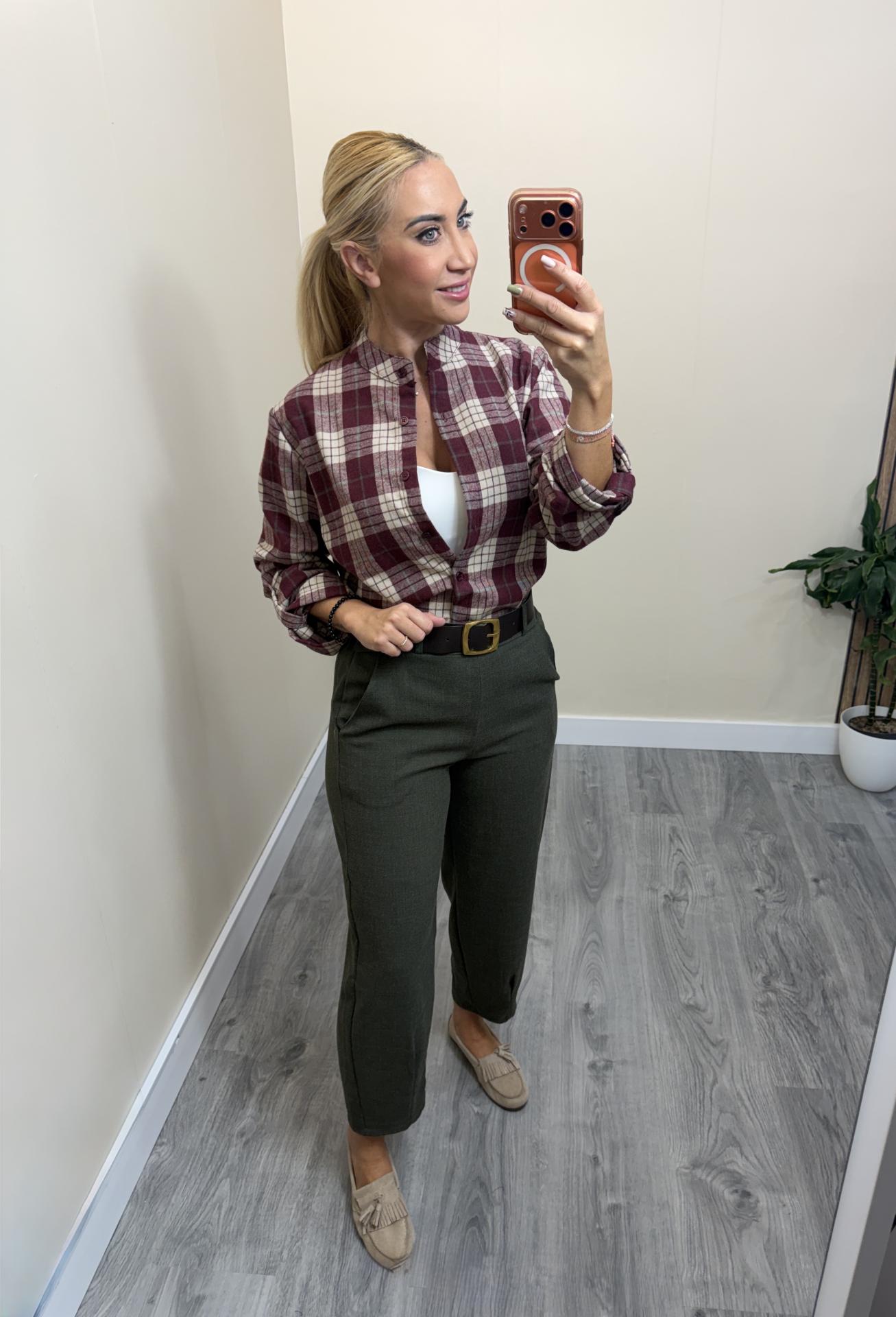 Pantalón Balloon Mujer con Cinturón | Mälika