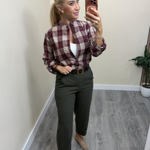 Pantalón Balloon Mujer con Cinturón | Mälika
