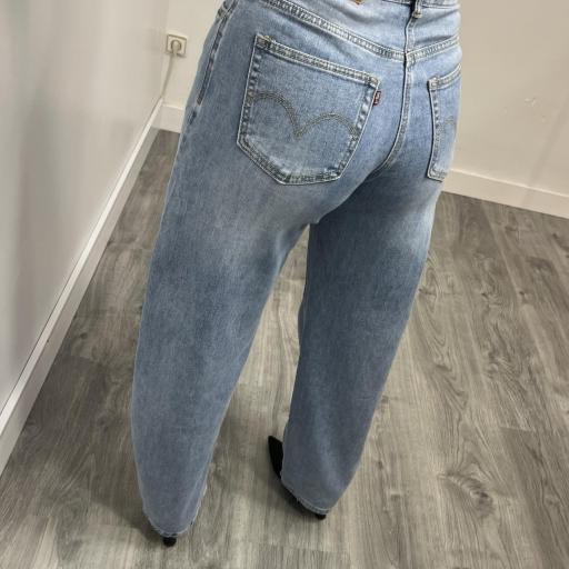 Pantalón Vaquero Balloon Elástico Mujer [1]