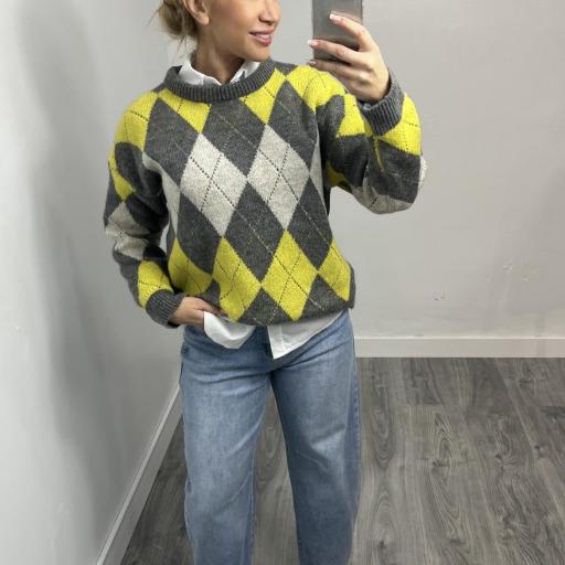 Pantalón Vaquero Balloon Elástico Mujer