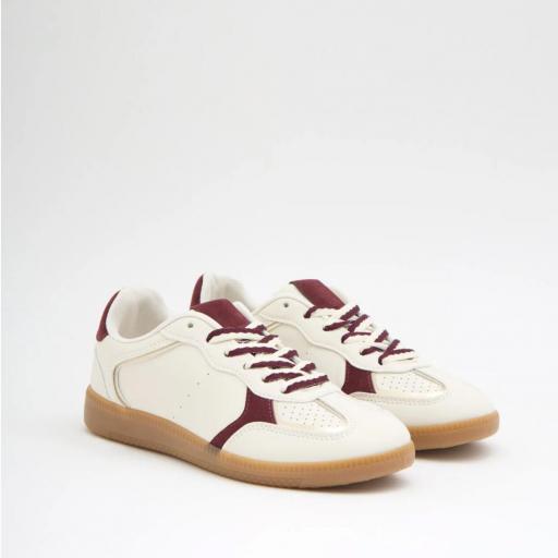 Zapatillas Blancas Mujer Estilo Casual Alsy [1]