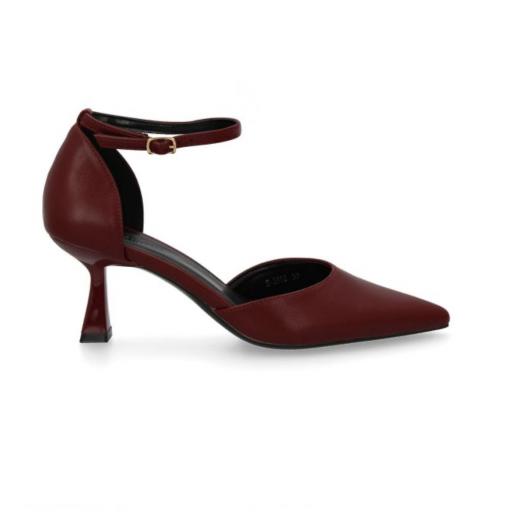 Zapato Mujer  tacón salón Uleh Burdeos [1]