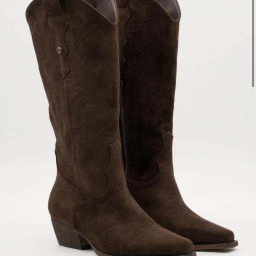 Botas Cowboy Mujer  Laya Marrón [0]