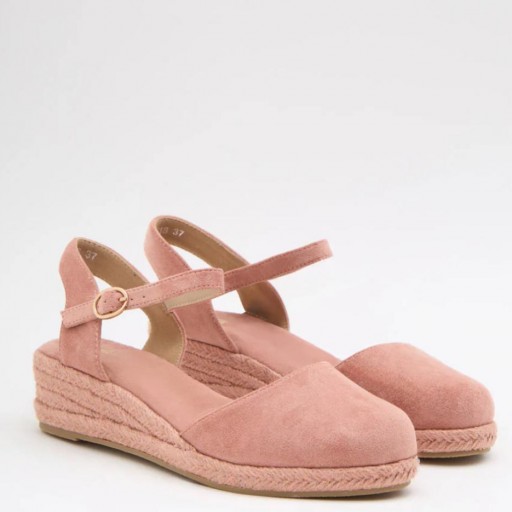 Cuñas con Plataforma cómodas Jare Rosa [1]