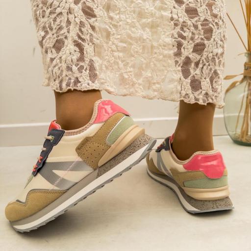 Zapatillas Mujer Urbana Beestrid Blanco