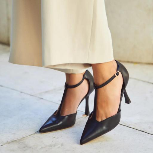 Zapatos de tacón mujer Stilettos Negro