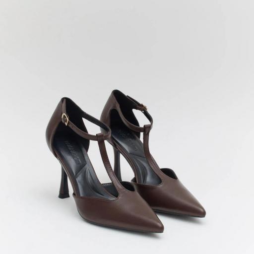 Zapatos de tacón mujer Stilettos marrón [0]