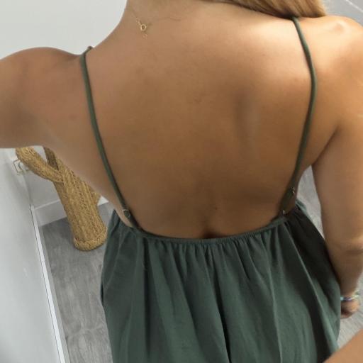 Mono Sorni | Mono Largo Elegante y Cómodo para Mujer Petróleo  [1]