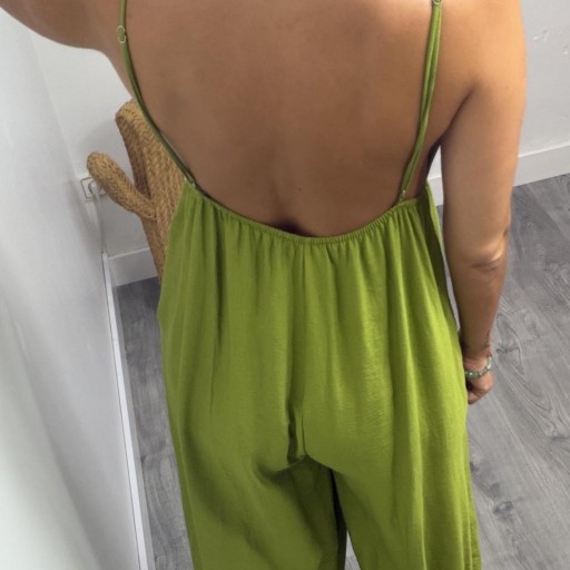 Mono Sorni | Mono Largo Elegante y Cómodo para Mujer Verde Lima [2]