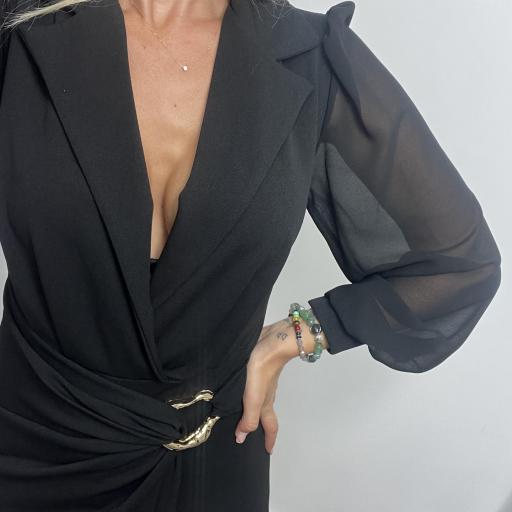 Mono negro ILORA  elástico  – Elegante y cómodo [1]