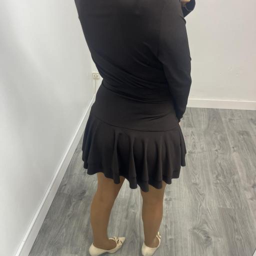 Mono marrón Mujer con Faldita  [1]