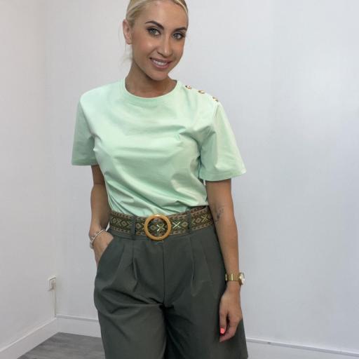 Bermuda Mujer  Fossi Verde