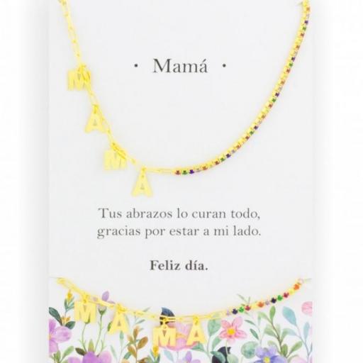 Pulsera Mama Circonitas Colors