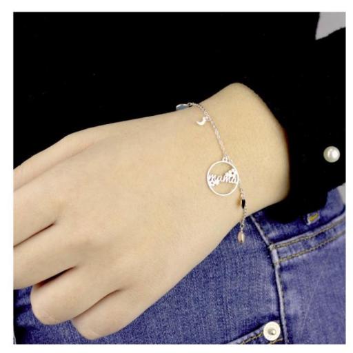 Pulsera Mama con charms colgantes [1]