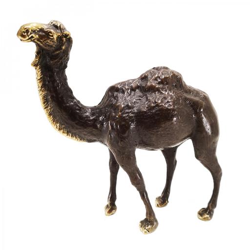 Camello de bronce