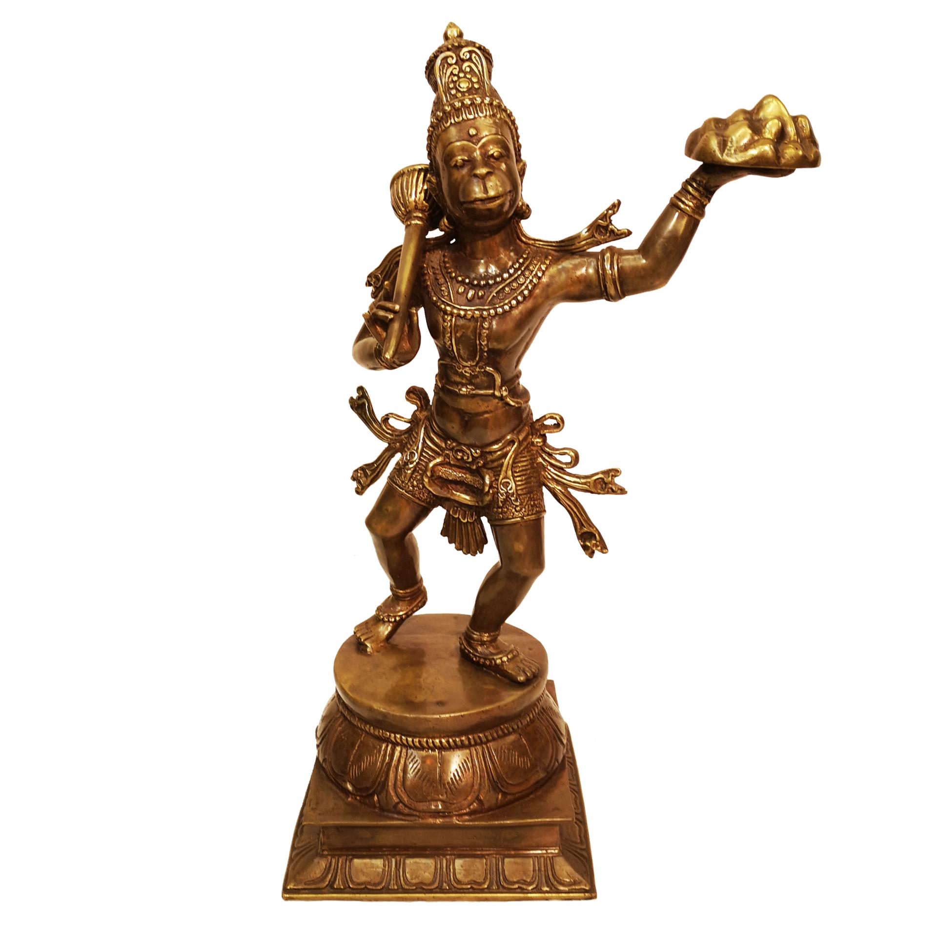 Hanuman de bronce