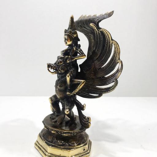 Garuda con Vishnu de bronce [1]