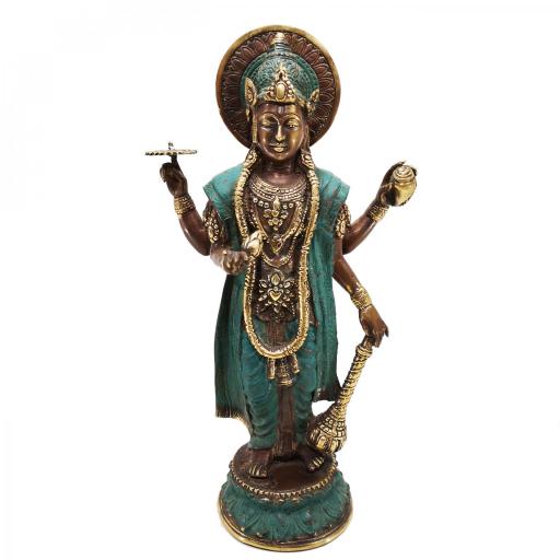 Vishnu de bronce