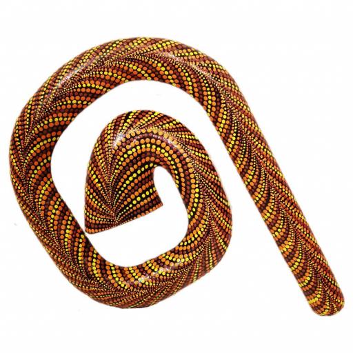 Didgeridoo espiral de fibra 